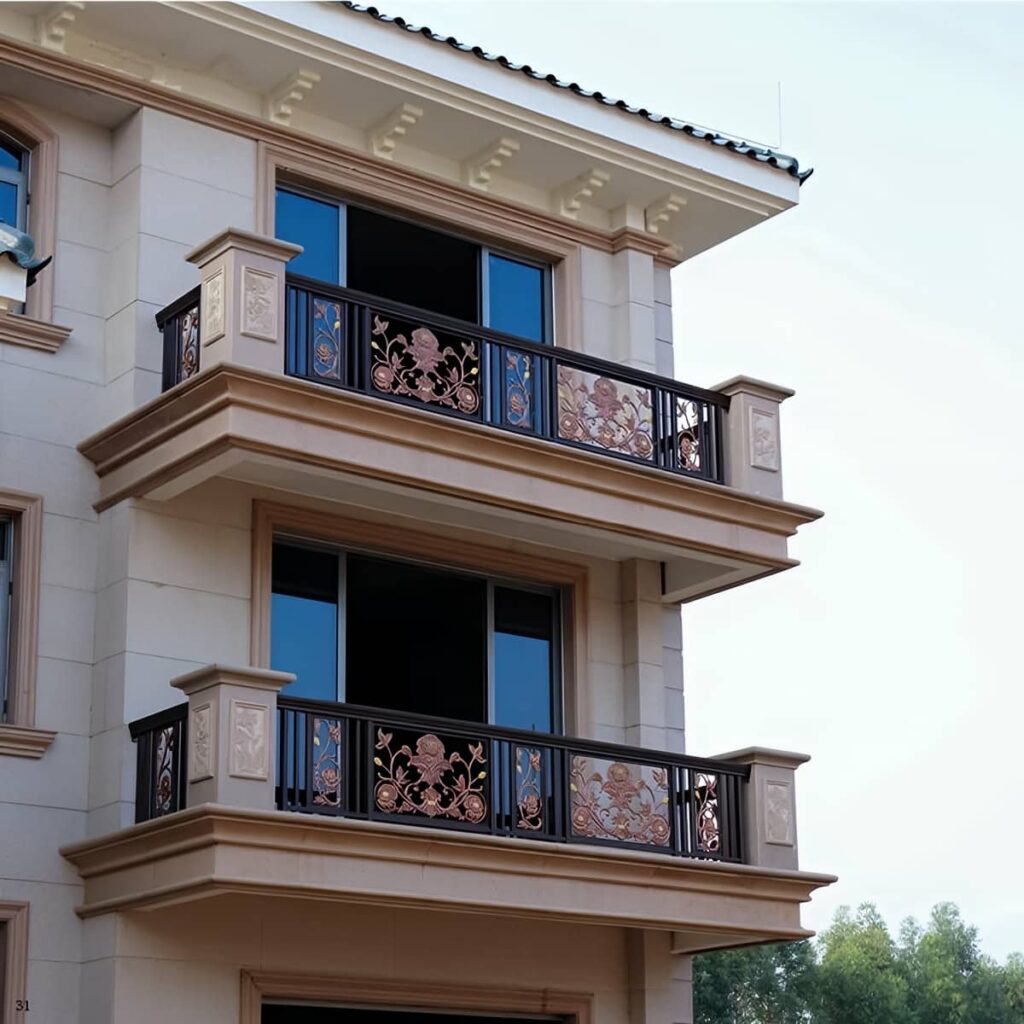 حفاظ تراس نمای ساختمان