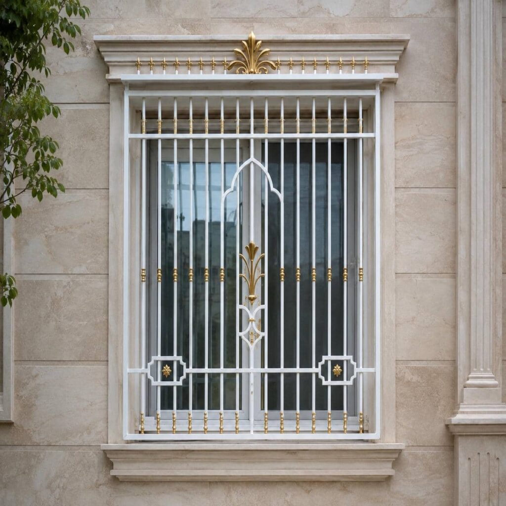 حفاظ پنجره گلنرده آهنی
