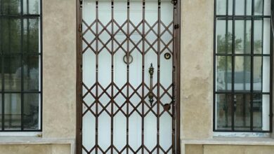 حفاظ کرکره ای با طرح مدرن نما