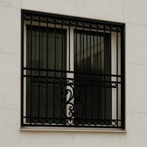 حفاظ پنجره ساده آهنی کلاسیک