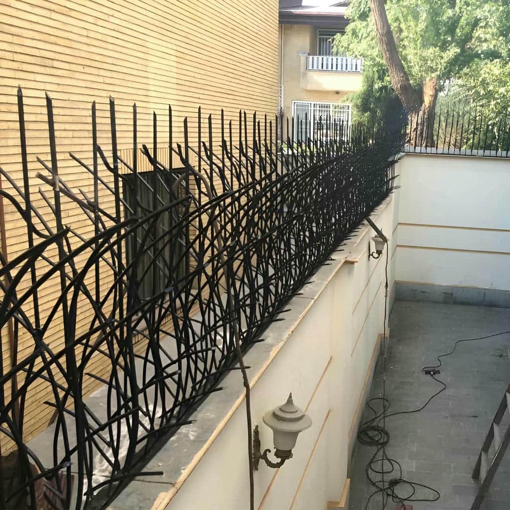شاسی فولادی نرده محافظ با جوش یکنواخت